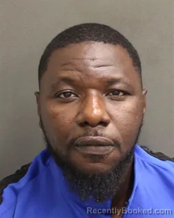 Booking photo from Orange County, Florida