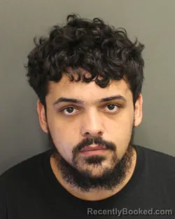 Mugshot of JORDAN GARCIA booked in Orange County, Florida on June 17, 2026
