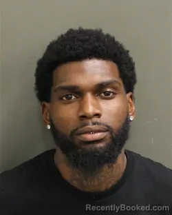 Mugshot of JAMARI OMAR HAMPTON booked in Orange County, Florida on June 17, 2026