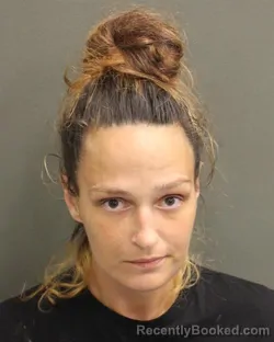 Mugshot of MARIAH MARIE GANGLER booked in Orange County, Florida on June 17, 2026