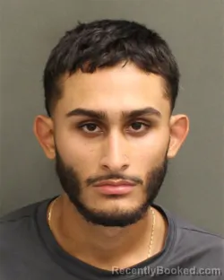 Mugshot of FABIAN ANTONIO QUILESVELEZ booked in Orange County, Florida on June 17, 2026
