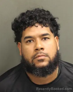 Mugshot of LIONEL GERARDO MALDONADOCOLON booked in Orange County, Florida on June 18, 2026