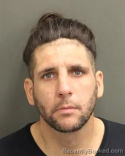 Mugshot of JUSTIN THOMAS HURT booked in Orange County, Florida on June 18, 2026