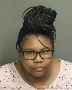 Mugshot of CHANICE AALIYAH BROWN booked in Orange County, Florida on June 18, 2026