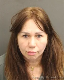 Mugshot of LILYANA SIQUEIRA DASILVA booked in Orange County, Florida on June 20, 2026