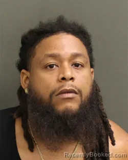Mugshot of TERRIQUE RAHEEM QUICH SPRAUVE booked in Orange County, Florida on June 20, 2026