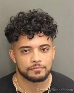 Mugshot of VICTOR DANIEL FALU booked in Orange County, Florida on June 20, 2026