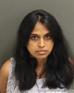 Mugshot of ARUNA BHUKYA booked in Orange County, Florida on June 20, 2026