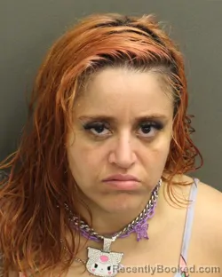 Mugshot of AUTUMN ASHLEY MERCADO booked in Orange County, Florida on June 20, 2026