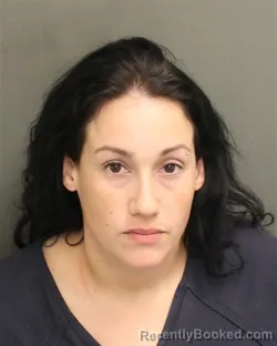 Mugshot of ANGELA MARIA GARCIA booked in Orange County, Florida on June 21, 2026