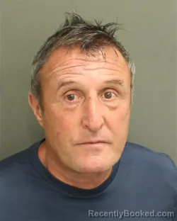 Mugshot of PAUL JAMES BRENNAN booked in Orange County, Florida on June 21, 2026