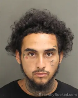 Mugshot of CALEB MEKIAH HALL booked in Orange County, Florida on June 21, 2026