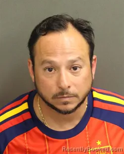 Mugshot of FRANCISCO JOSE CANELA booked in Orange County, Florida on June 21, 2026