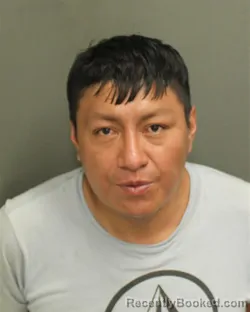 Mugshot of DIEGO ARMANDO SHUGULIGORDILLO booked in Orange County, Florida on June 21, 2026