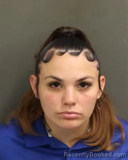 Mugshot of HANNAH MARIE BROWN booked in Orange County, Florida on June 22, 2026
