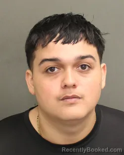Mugshot of JIOVANNI MANUEL CRUZ booked in Orange County, Florida on June 22, 2026