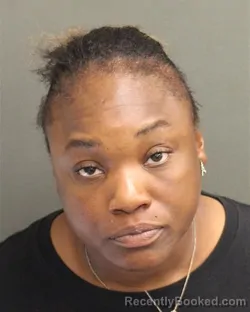 Mugshot of ASHLEY RENEA FERRELL booked in Orange County, Florida on June 22, 2026