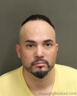 Mugshot of FRANK CUELLAR booked in Orange County, Florida on June 22, 2026