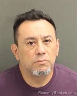 Mugshot of EDWAR ALBERTO ULLOA booked in Orange County, Florida on June 23, 2026