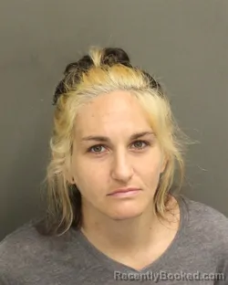 Mugshot of BROOKE ASHLEY BATURA booked in Orange County, Florida on June 23, 2026