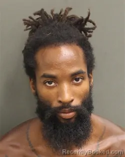 Mugshot of AKHIRY IZAYA ALEXANDER BANNISTER booked in Orange County, Florida on June 23, 2026