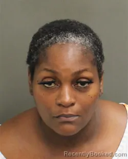 Mugshot of DANIELLE SEVISTA BROWN booked in Orange County, Florida on June 23, 2026