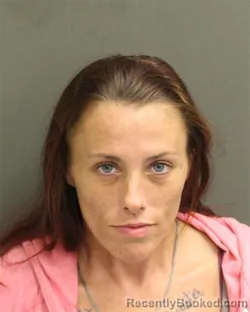 Mugshot of CHRISTINA CAROL HARJU booked in Orange County, Florida on June 23, 2026