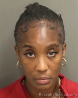 Mugshot of JASMINE RAYONNA LANE booked in Orange County, Florida on June 24, 2026