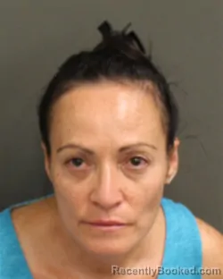 Mugshot of JANET IZZO booked in Orange County, Florida on June 24, 2026