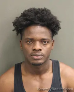 Mugshot of PETERSON JEANBAPTISTE booked in Orange County, Florida on June 24, 2026