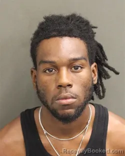 Mugshot of KEVEON ALPHONSO LEACOCK booked in Orange County, Florida on June 24, 2026