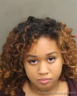 Mugshot of SAHARA KATHLEENA CARNOCUTHKELVIN booked in Orange County, Florida on June 25, 2026