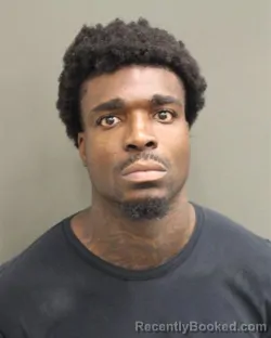 Mugshot of EMMANUEL CHRISTOPHER LAMPKINS booked in Orange County, Florida on June 25, 2026