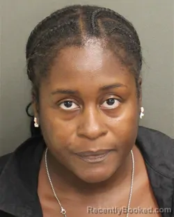 Mugshot of JENNIFER GUERRIER booked in Orange County, Florida on June 25, 2026
