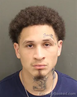 Mugshot of JOUSEPH DANIEL ALONSOCOLON booked in Orange County, Florida on June 25, 2026