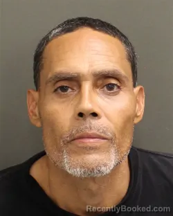 Mugshot of RICARDO DELGADO booked in Orange County, Florida on June 25, 2026