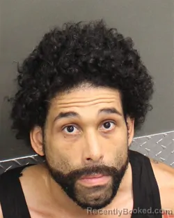 Mugshot of DAVID RAMON GONZALEZ booked in Orange County, Florida on June 25, 2026