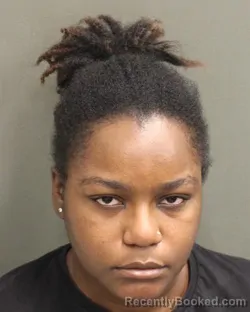 Mugshot of GASHCA MYA DECIUS booked in Orange County, Florida on June 25, 2026