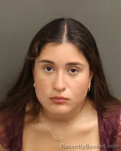 Mugshot of DIANA CARIDAD DIAZBRUNET booked in Orange County, Florida on June 25, 2026