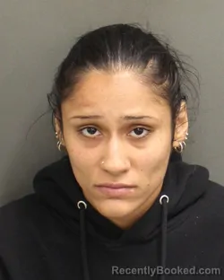 Mugshot of SHANIA CHANTEL LUGO booked in Orange County, Florida on June 26, 2026