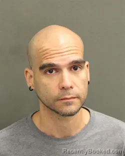 Mugshot of CARLOS ADOLFO LLANOSCRUZ booked in Orange County, Florida on June 26, 2026