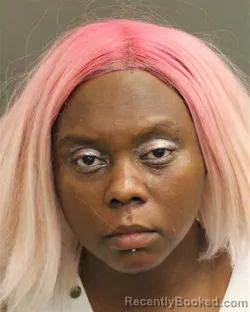 Mugshot of TAHIRRA MONIQUE HARGROVE booked in Orange County, Florida on June 26, 2026