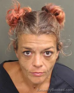 Mugshot of KAREN KAY THOMPSON booked in Orange County, Florida on June 26, 2026