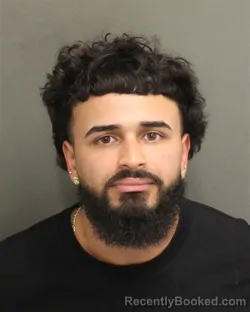 Mugshot of JOMAR ALBERTO RIVERA booked in Orange County, Florida on June 27, 2026