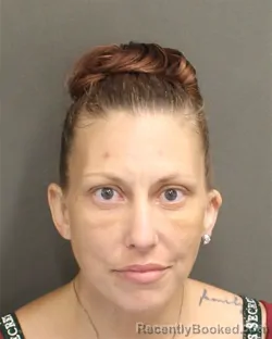 Mugshot of SARAH FAYE HAMILTON booked in Orange County, Florida on June 27, 2026