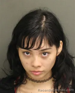 Mugshot of SHARA ROSE GONZALEZ booked in Orange County, Florida on June 27, 2026