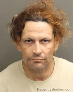 Mugshot of OMAR LUIS ARCAY booked in Orange County, Florida on June 27, 2026