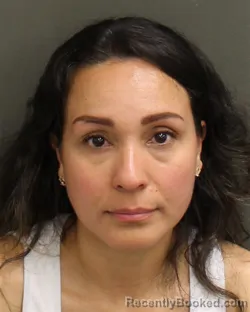 Mugshot of SAYDIRA MARIA BARRIOSVELASQUEZ booked in Orange County, Florida on June 27, 2026
