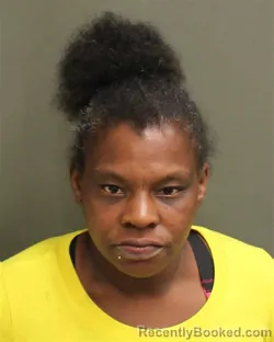 Mugshot of LESONDRA DENISE DENMARK booked in Orange County, Florida on June 27, 2026