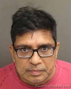 Mugshot of BALA BHASKAR KODE booked in Orange County, Florida on June 27, 2026